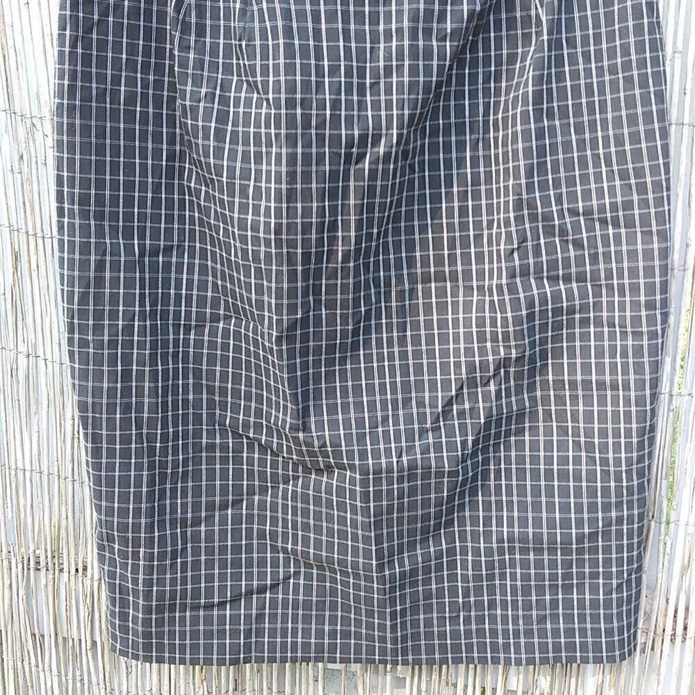 Elle Bl &Wh Pinstripe Straight Pencil Skirt - S - Picture 8 of 11
